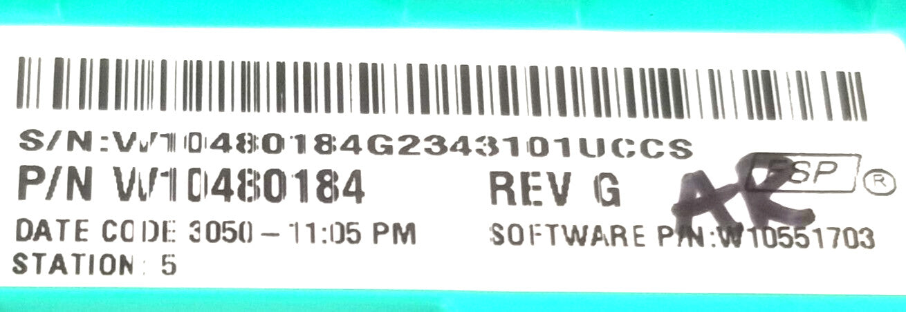 Rabon Services Group - Replacement for Kenmore Washer Control W10480184 W10406126 W10445395 s Today  1 Yr
