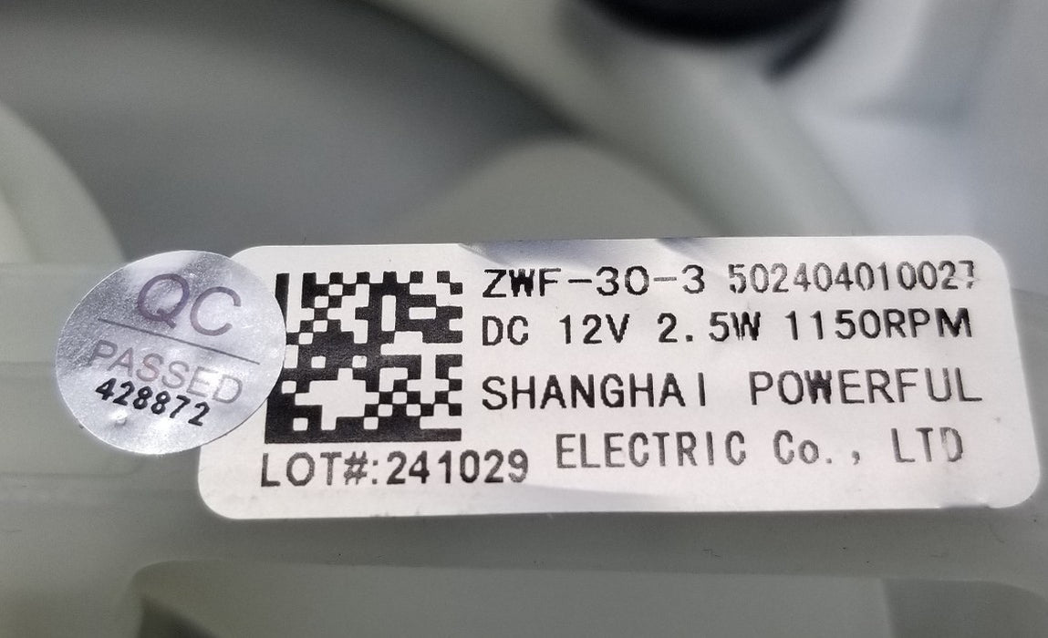 Rabon Services Group - New OEM Replacement for Midea Refrigerator Fan Motor Shroud  502404010027