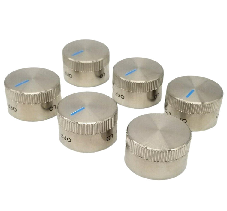 New Genuine OEM Midea Range Knob Set (6) 12971100018823