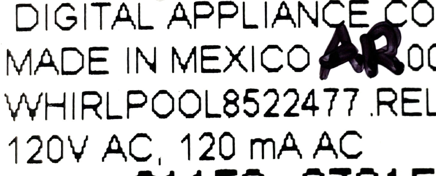 OEM Whirlpool Range Control 8522477    ⭐Free Same Day Shipping⭐