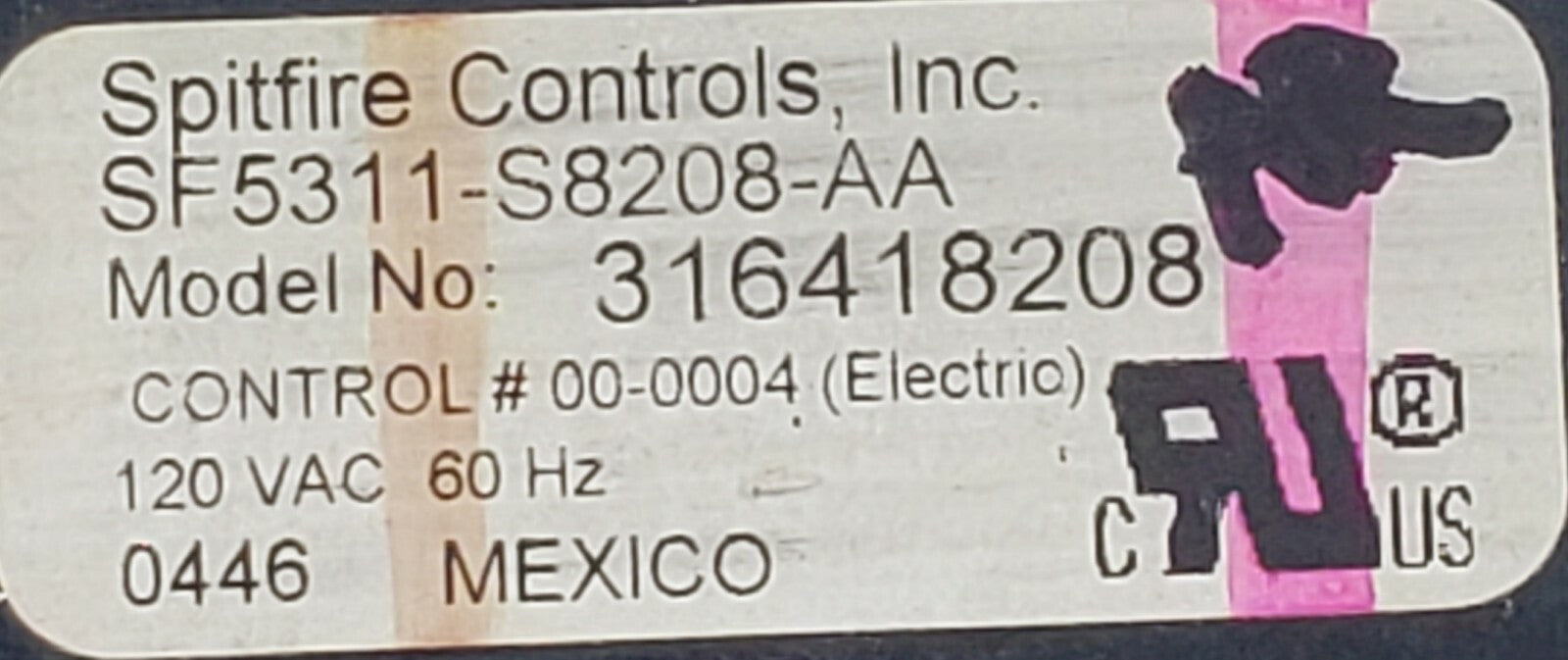 Rabon Services Group - Genuine OEM Replacement for Kenmore Range Control 316418208  *