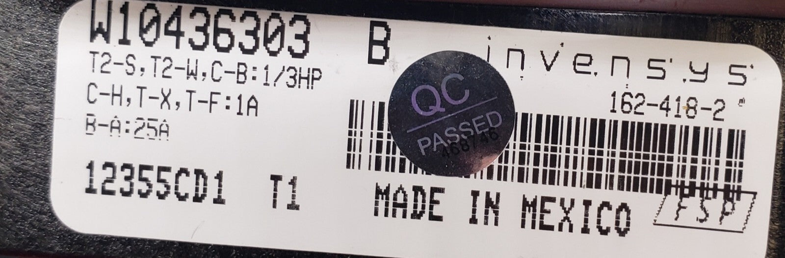 Rabon Services Group - OEM Replacement for Whirlpool Dryer Timer  W10436303B