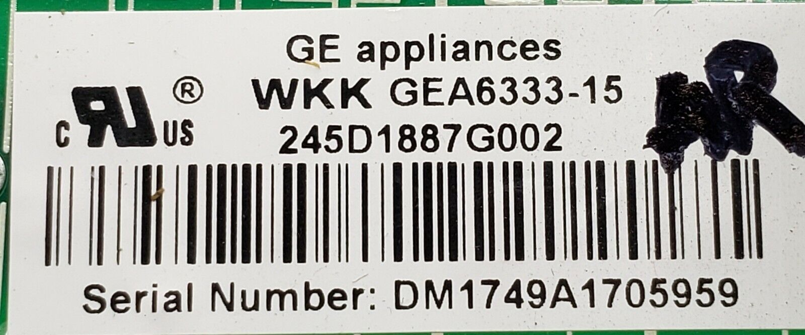 OEM GE Fridge Control  245D1887G002     ⭐Free Same Day Shipping⭐