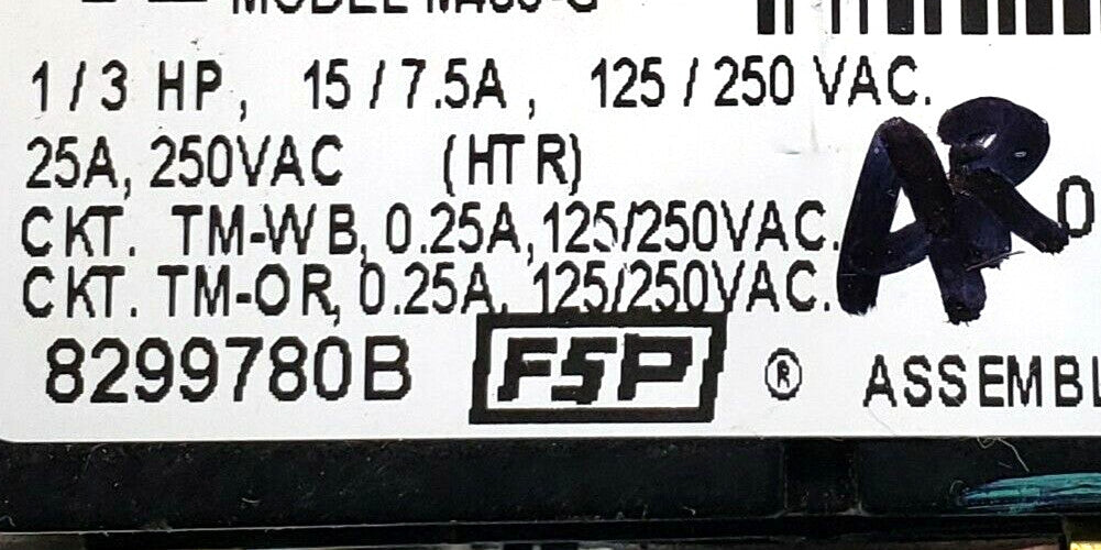 Rabon Services Group - OEM Replacement for Whirlpool Dryer Timer 8299780B 8299780   ⭐ ⭐