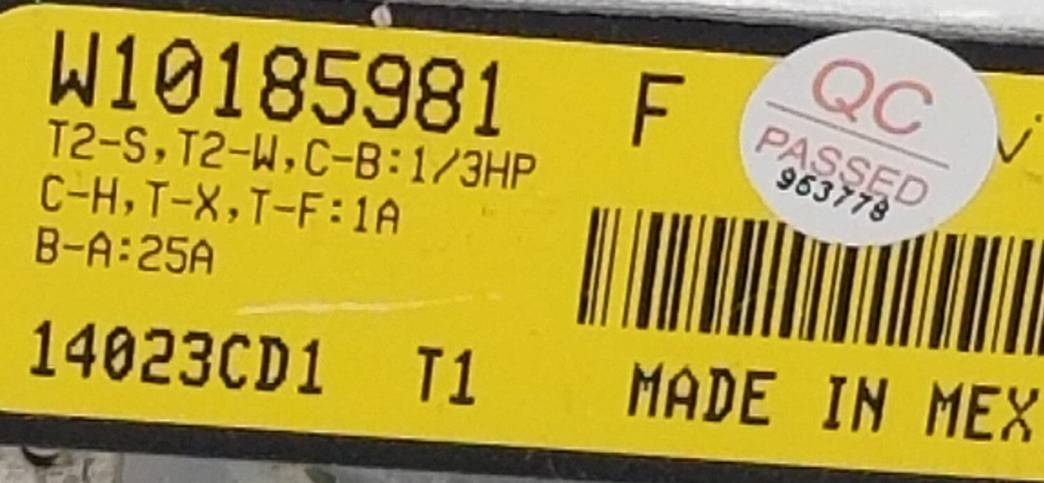 Rabon Services Group - OEM Replacement for Whirlpool Dryer Timer  W10185981F