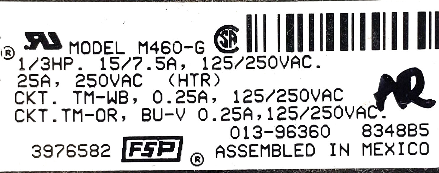 Rabon Services Group - Genuine OEM Replacement for Kenmore Dryer Timer 3976582 PD00004758 ⭐  ⭐