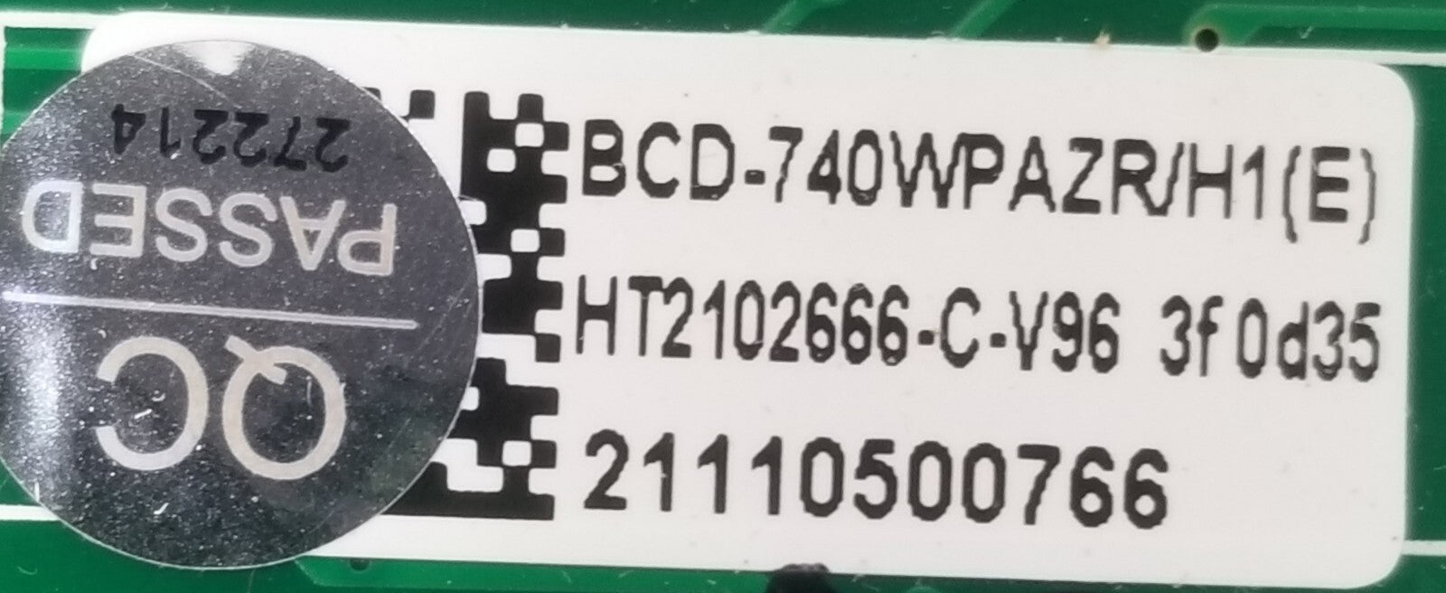 Rabon Services Group - Replacement for Hisense Refrigerator Control HT2102666-C-V96 🔥  *