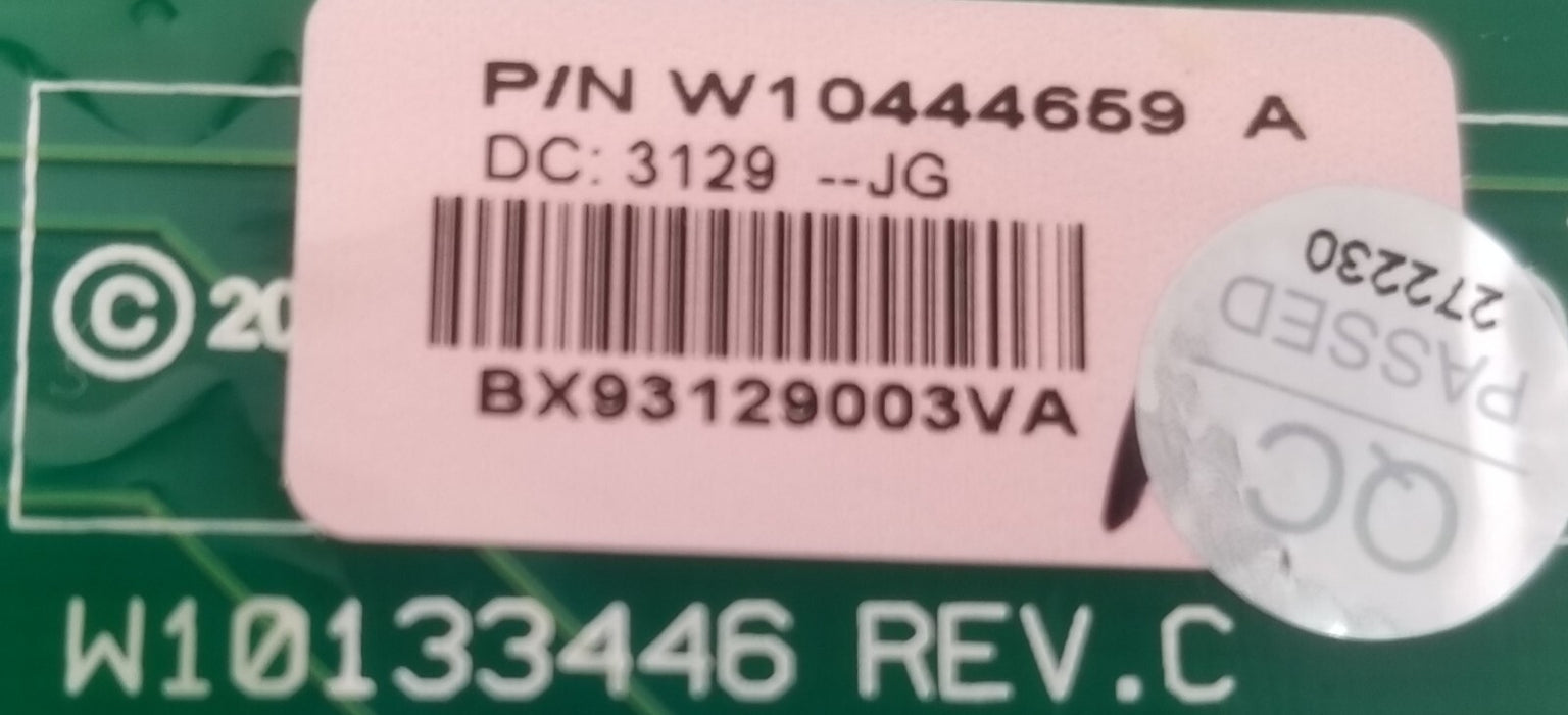 Rabon Services Group - OEM Replacement for Whirlpool Washer User Interface W10444659  *