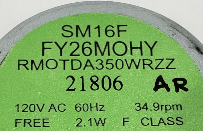 New Genuine OEM Sharp Microwave Motor RMOTDA283WRZZ