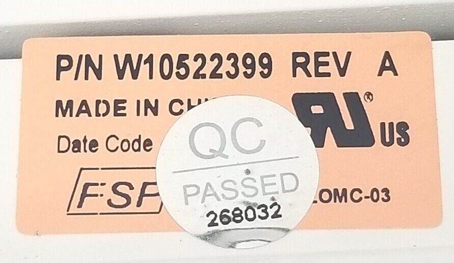 OEM Maytag Washer Control W10522399  ⭐Free Same Day Shipping⭐