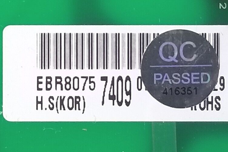 Genuine OEM LG Refrigerator Control EBR80757409  & Free Same Day Ship