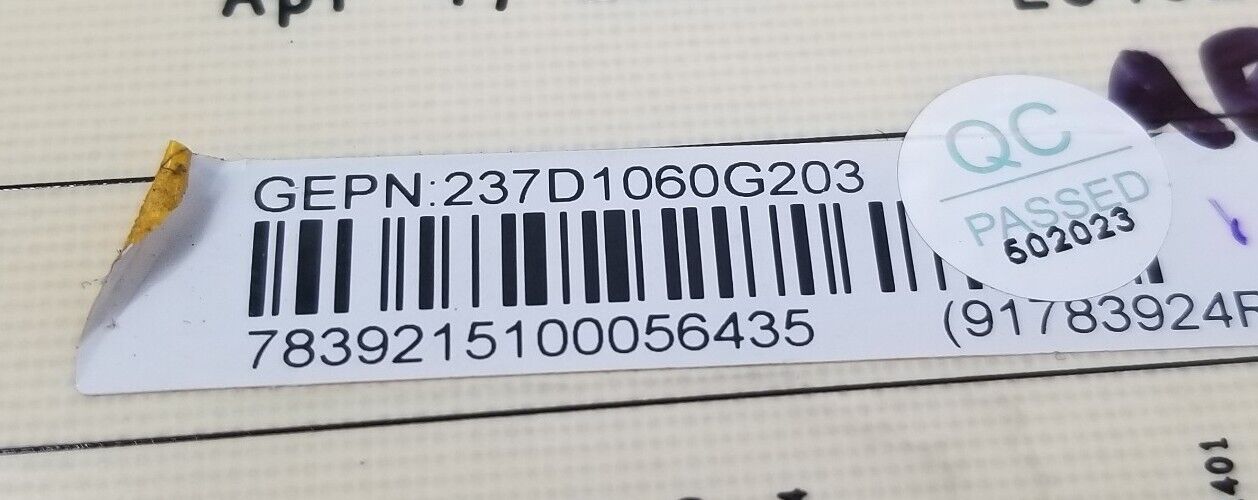 OEM GE Washer Control WH12X25674 237D1060G203 Guarantee *Same Day Ship