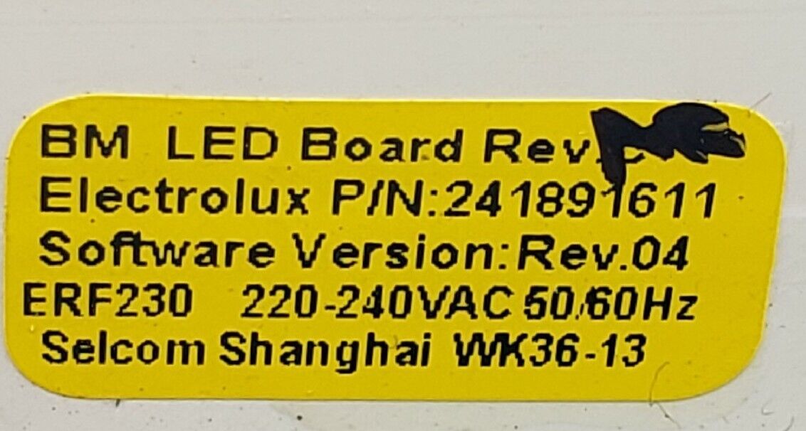 OEM Electrolux Refrigerator Board 241891611  *Same Day Shipping