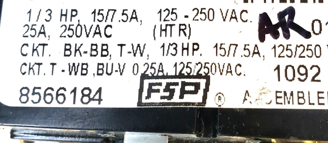 Rabon Services Group - OEM Replacement for Whirlpool Dryer Timer 8566184  ⭐ ⭐