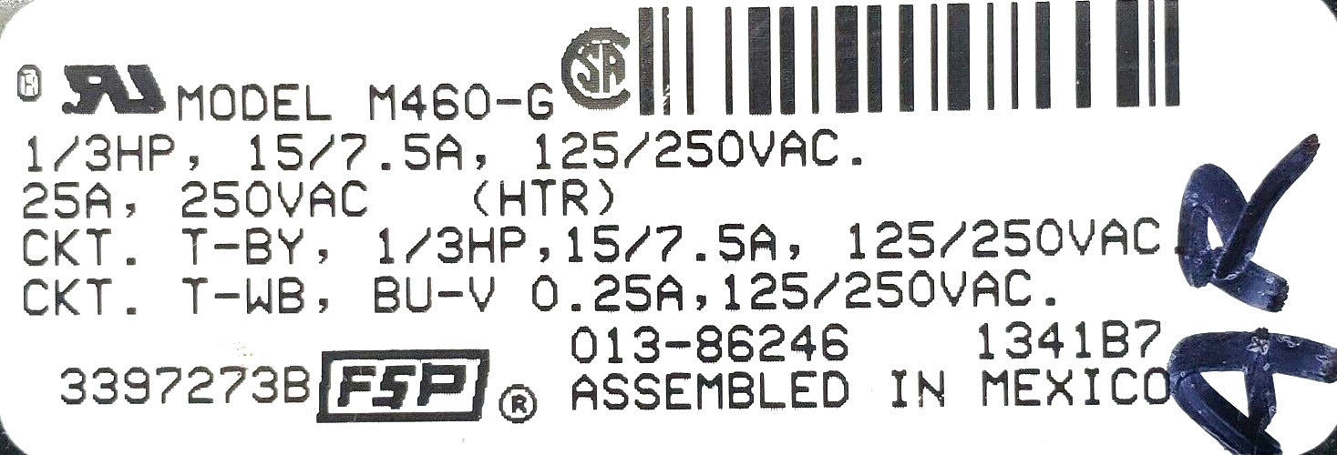 OEM Whirlpool Dryer Timer  3397273B     ⭐Free Same Day Shipping⭐