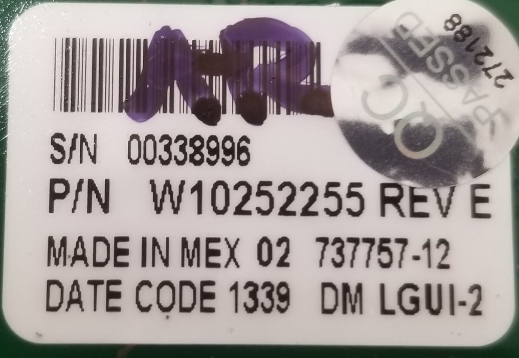 Rabon Services Group - Replacement for Whirlpool Dryer Display W10252255 W10269599 🔥