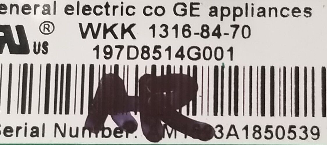 Genuine OEM GE Refrigerator Control 197D8514G001  Same Day Ship