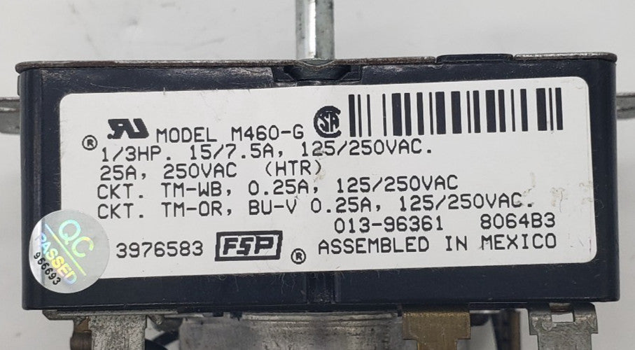Rabon Services Group - Genuine OEM Replacement for Kenmore Dryer Timer 3976583