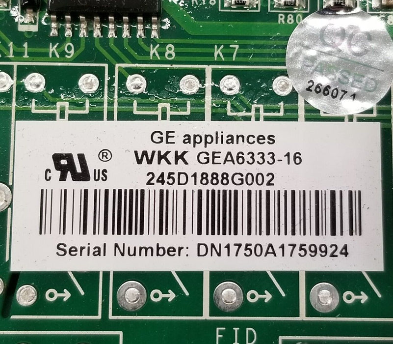 OEM GE Fridge Control  245D1888G002   ~Free Same Day Shipping~