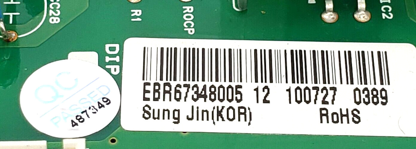 OEM Kenmore Refrigerator Control Board EBR67348005  & Free Same Day Ship