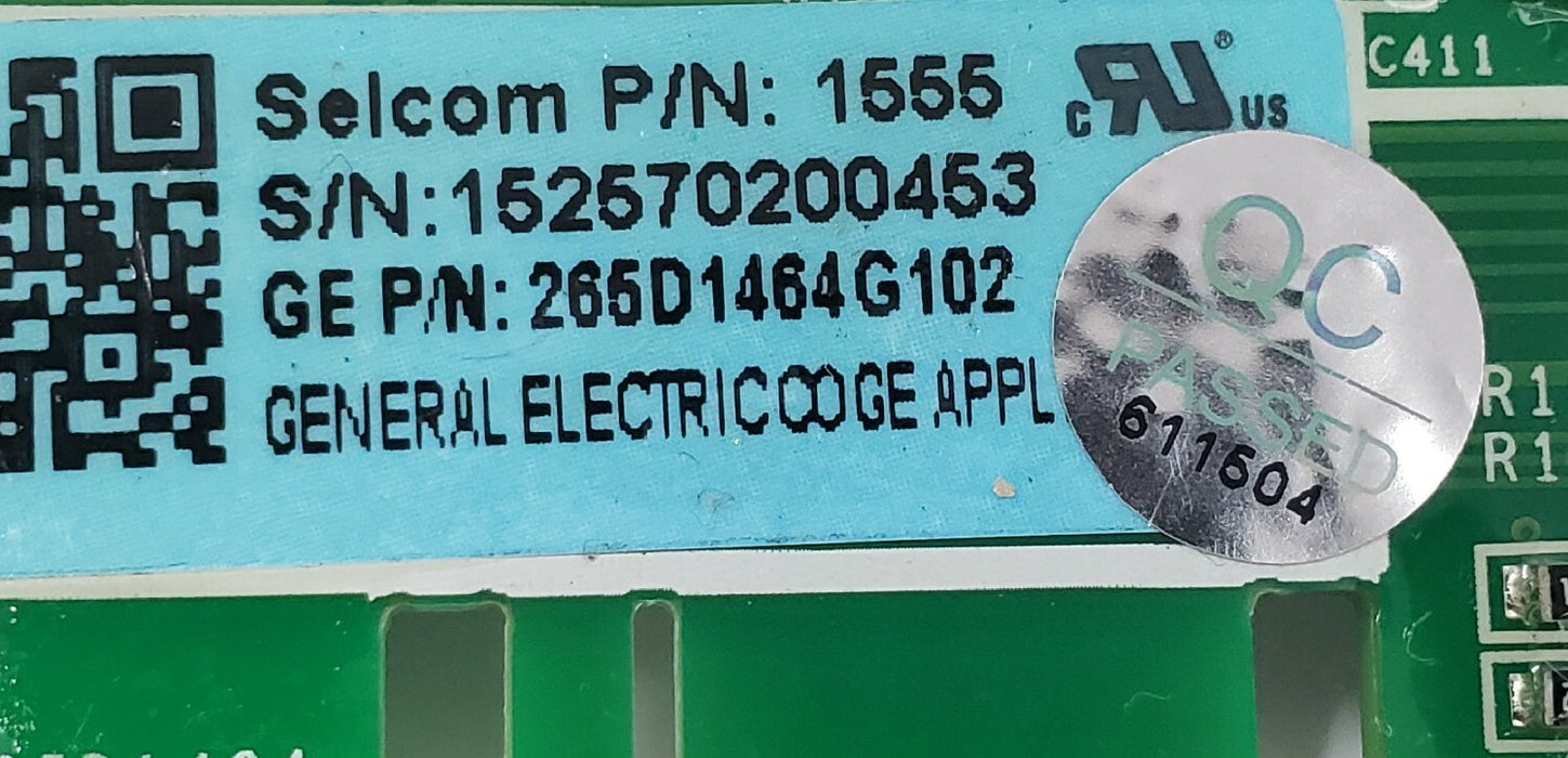 Rabon Services Group - Genuine OEM Replacement for GE Dishwasher Control 265D1464G102  *
