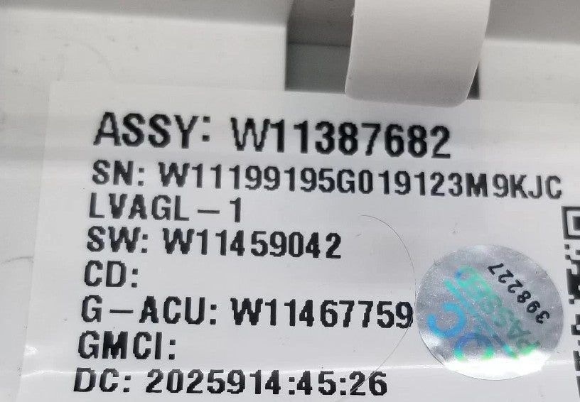 Rabon Services Group - OEM Replacement for Whirlpool Washer Control W11387682