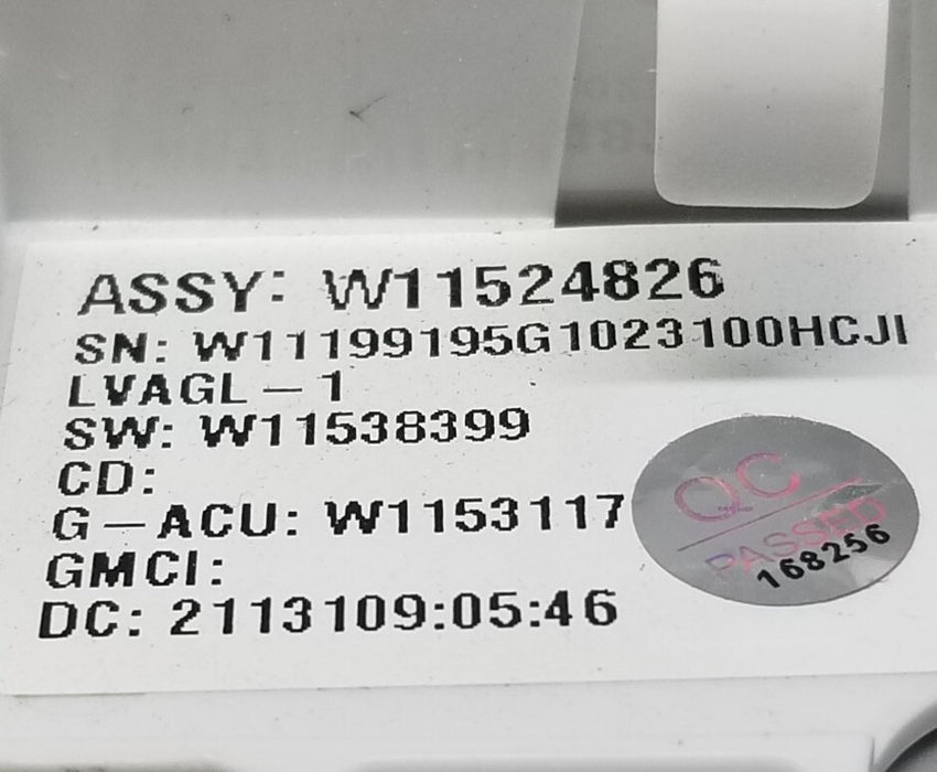 Rabon Services Group - OEM Replacement for Whirlpool Washer Control W11524826