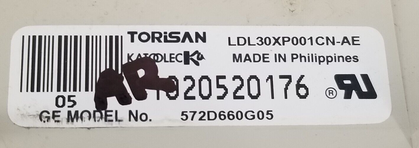 Genuine OEM GE Dryer Control 572D660G05   ⭐Free Same Day Shipping⭐