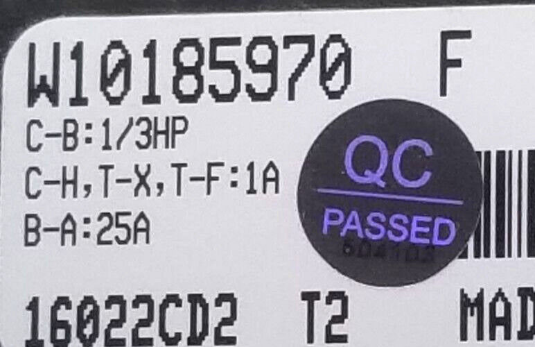 Rabon Services Group - OEM Replacement for Whirlpool Dryer Timer W10185970F   ⭐  ⭐