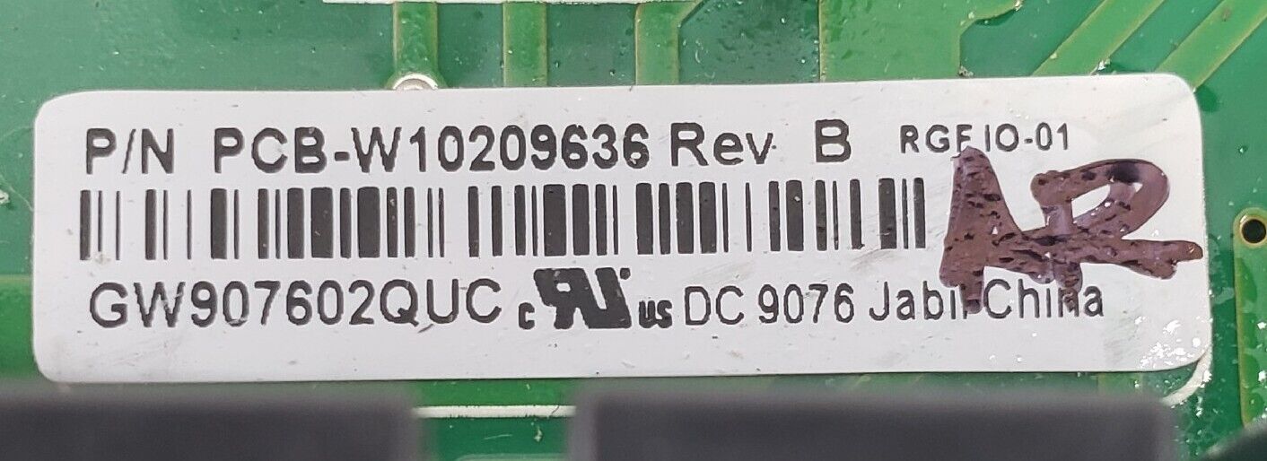 OEM Kenmore Refrigerator Control W10209636  *Same Day Ship