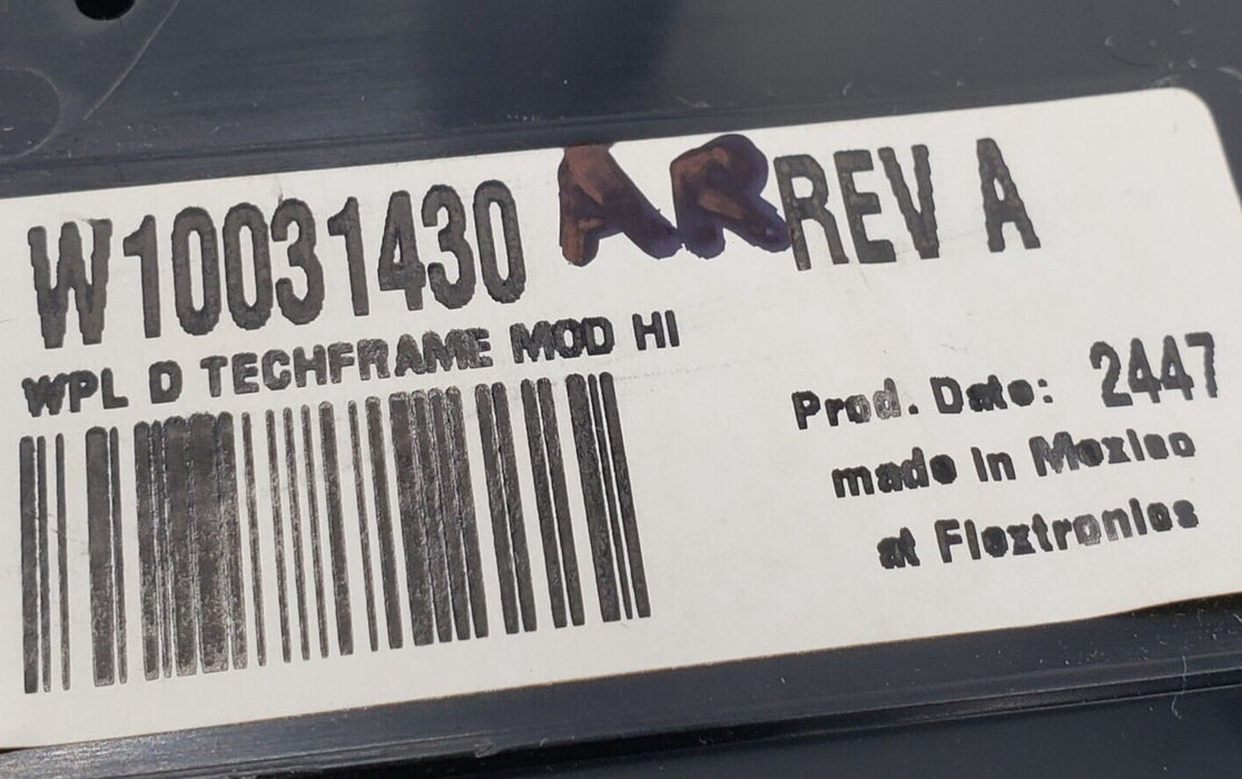 Rabon Services Group - OEM Replacement for Whirlpool Dryer Control W10031430   ⭐  ⭐