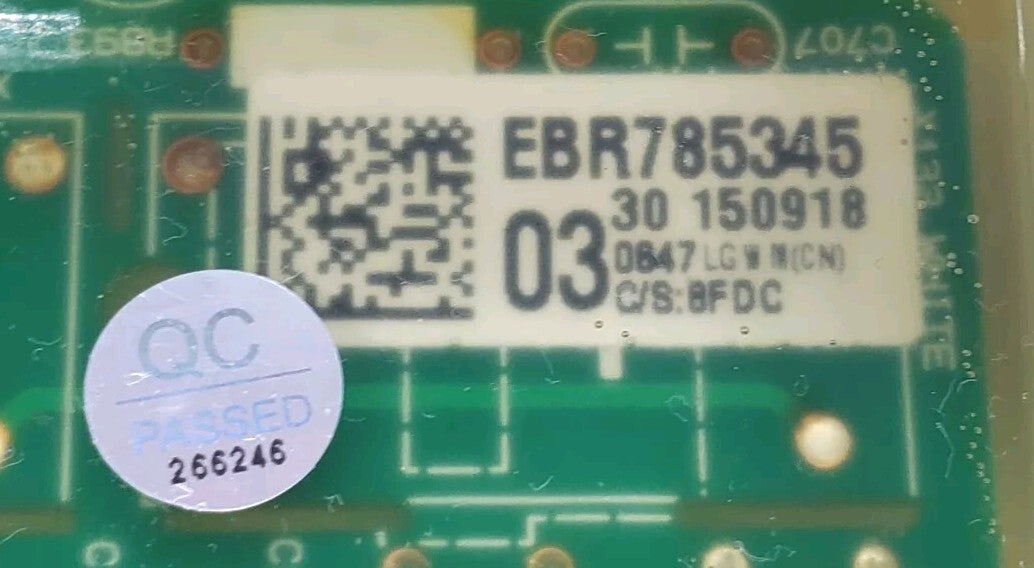 Rabon Services Group - OEM Replacement for LG Washer Control Board EBR78534503