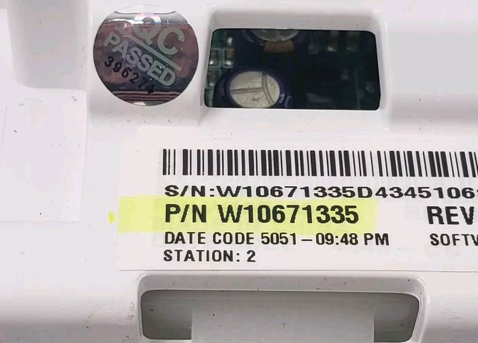 Rabon Services Group - OEM Replacement for Whirlpool Washer Control W10671335  ⭐ ⭐