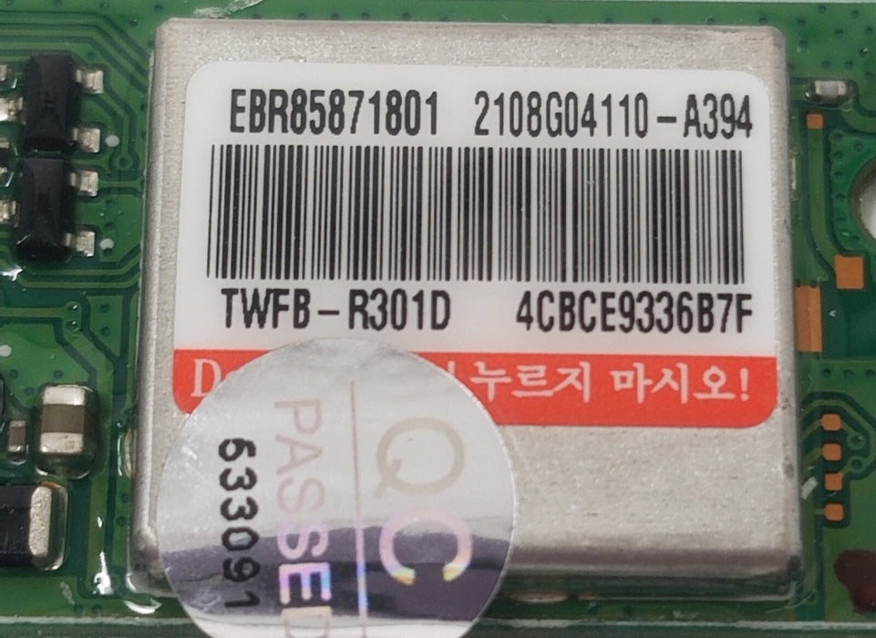 Rabon Services Group - Genuine OEM Replacement for LG Dishwasher PCB Module EBR85871801
