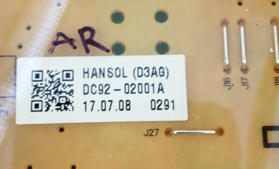 Rabon Services Group - Replacement for Samsung Washer Control DC92-02005A + DC92-02001A   *