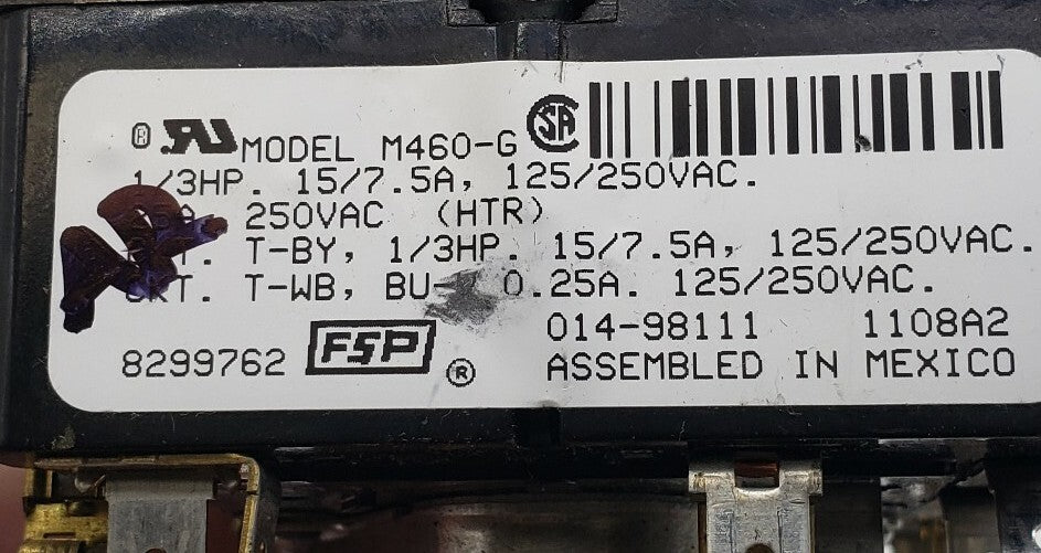 Rabon Services Group - OEM Replacement for Whirlpool Dryer Timer 8299762   ⭐  ⭐