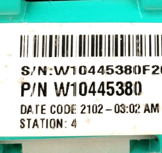 OEM Whirlpool Washer Control W10445380  ⭐Free Same Day Ship⭐