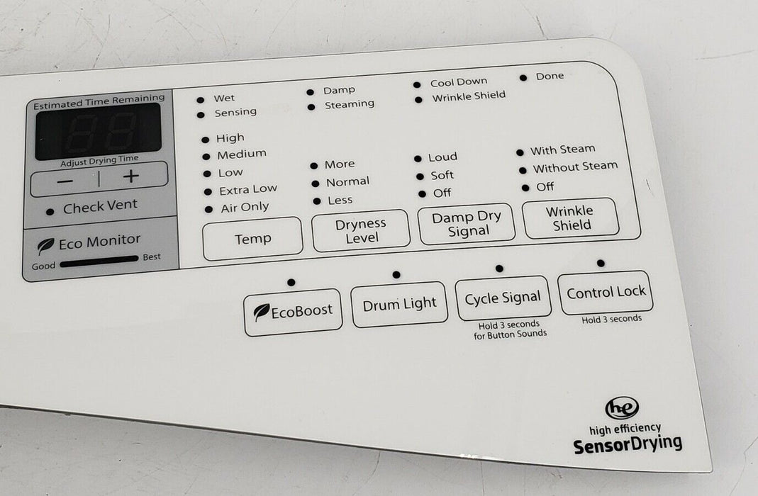 Whirlpool Dryer Control Panel w/ Board W10800226   Same Day Ship