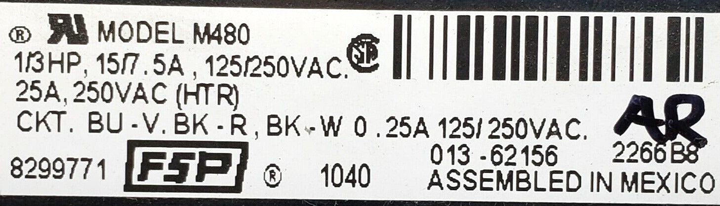 OEM Whirlpool Dryer Timer 8299771 3976585  Warranty ⭐Free Same Day Ship⭐