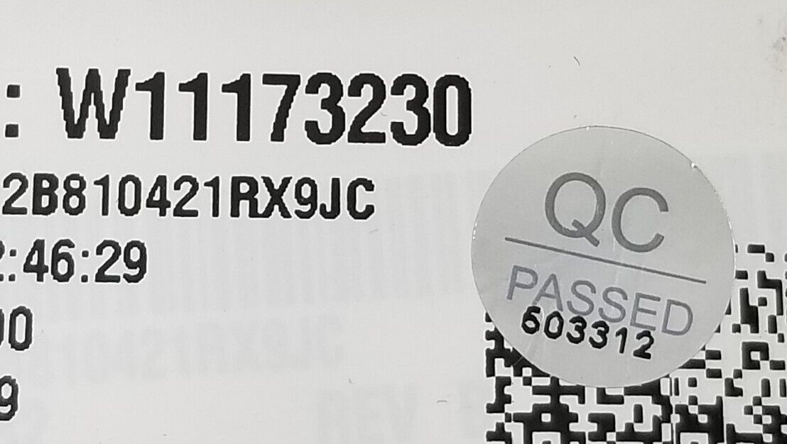 ⭐️Genuine OEM Whirlpool Washer Control W11173230🔥1-YR  & Same Day Ship
