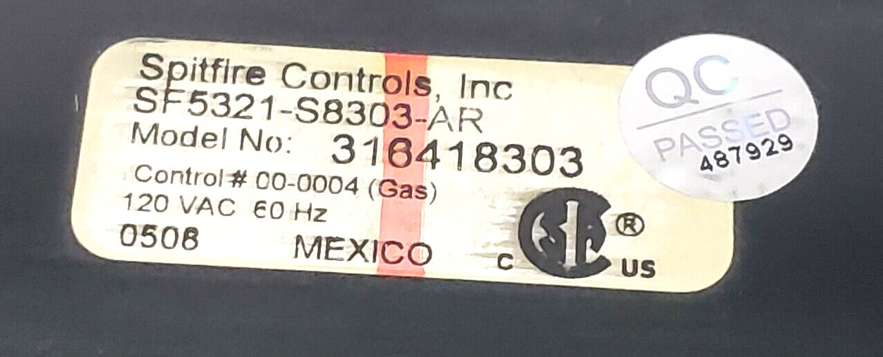 Rabon Services Group - Genuine OEM Replacement for Frigidaire Range Control 316418303  &