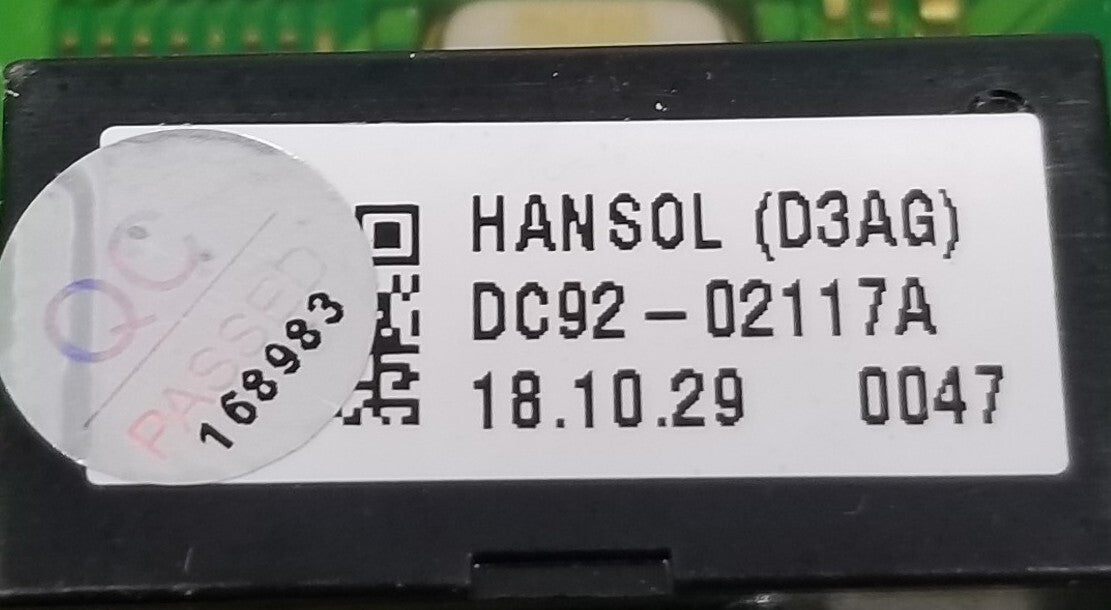 Rabon Services Group - OEM Replacement for Samsung Washer Control DC92-01738B  DC92-02117A  1- Year