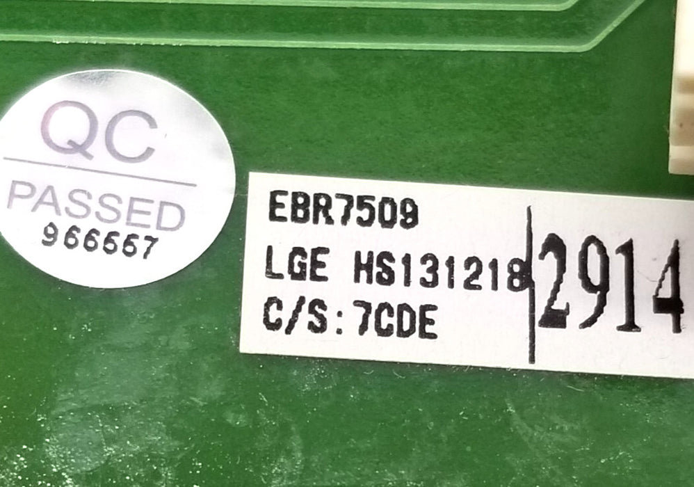 Rabon Services Group - OEM Replacement for LG Washer User Interface  EBR75092914