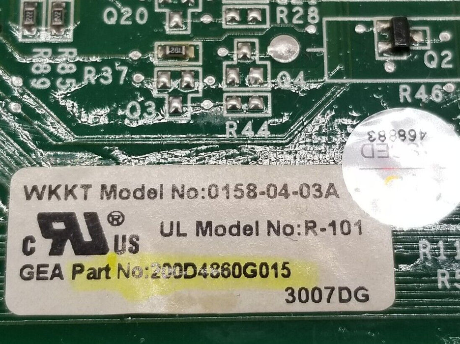 OEM GE Fridge Control Board 200D4860G015  Free Same Day Shipping