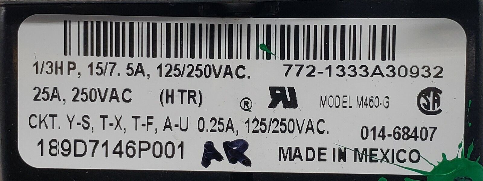 Genuine OEM GE Kenmore Dryer Timer 189D7146P001 ⭐ Same Day Ship⭐