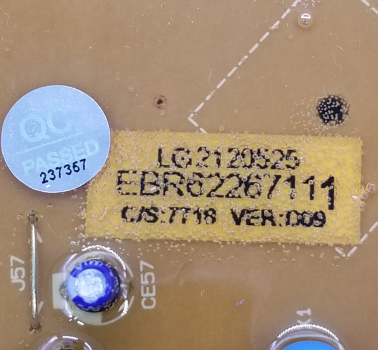 Rabon Services Group - OEM Replacement for LG Washer User Control EBR62267111  EBR67466109