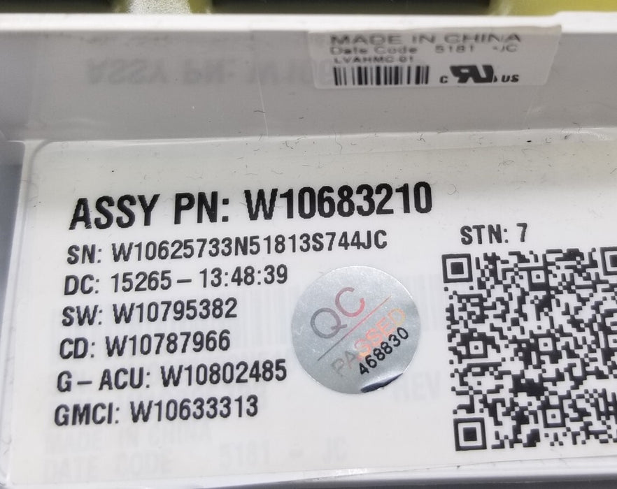 Rabon Services Group - OEM Replacement for Whirlpool Washer Control W10683210