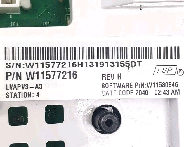 Rabon Services Group - OEM Replacement for Whirlpool Washer Control W11577216