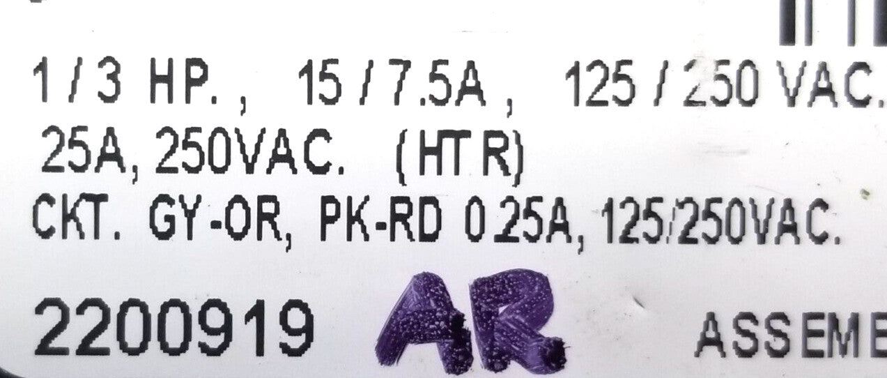 Rabon Services Group - Genuine OEM Replacement for Amana Dryer Timer 2200919  ⭐ ⭐