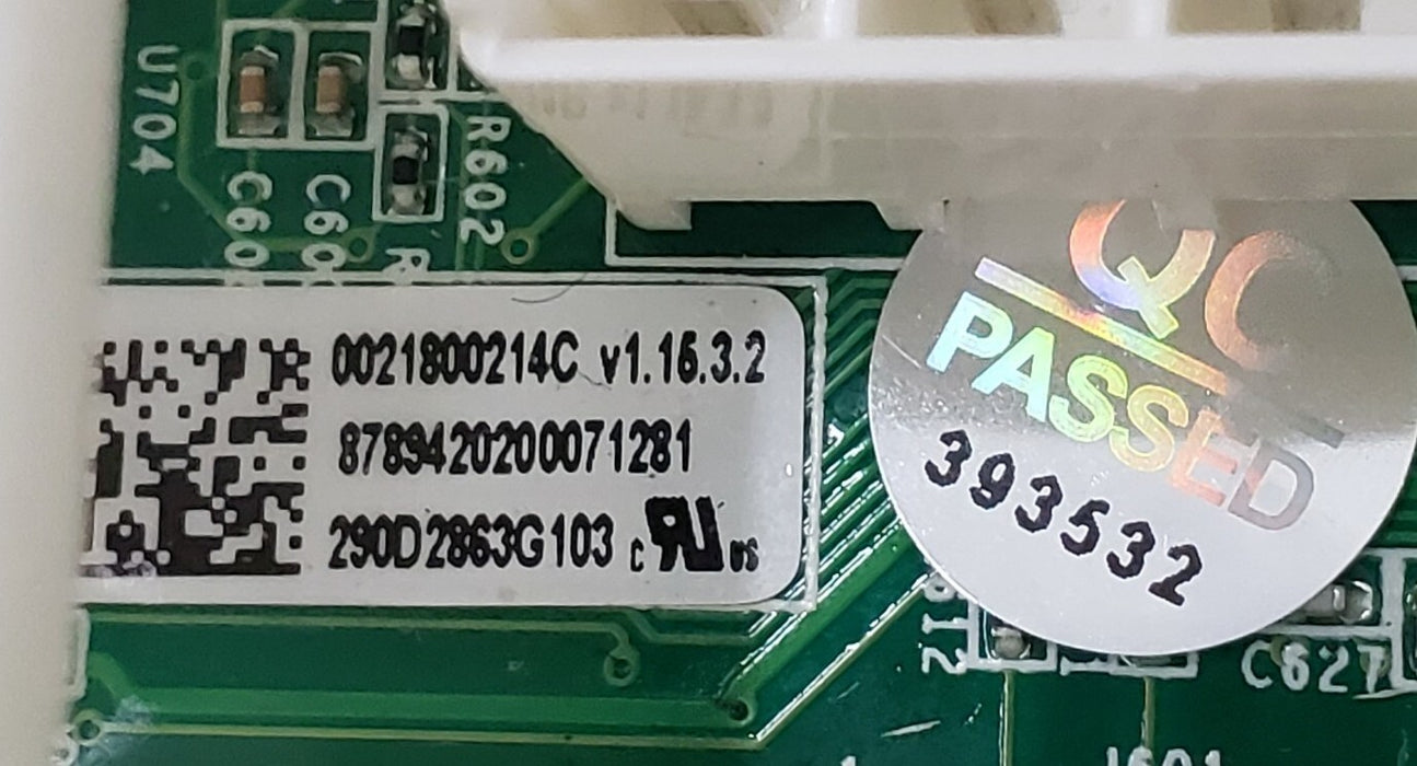 Rabon Services Group - Genuine OEM Replacement for GE Washer Control 290D2863G103   ⭐ ⭐